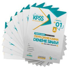 2024 KPSS ÖSYM Çıkmış Karma Karakutu Genel Kültür Genel Yetenek 10lu Dijital Çözümlü Deneme