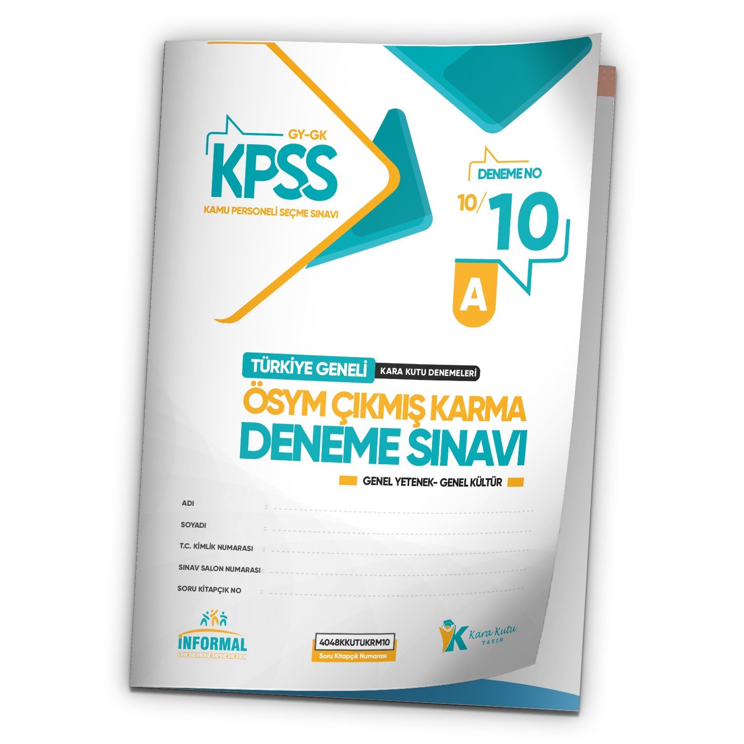 2024 KPSS ÖSYM Arşivi Çıkmış Soru Karma Genel Yetenek Genel Kültür D. Çözümlü Deneme 10/10.Kitapçık