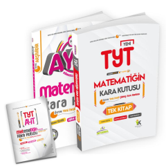 YKS-TYT Matematik TEK Kitap ve AYT Matematiğin Kara Kutusu 2li D. Çözümlü Çıkmış Soru Bankası Set