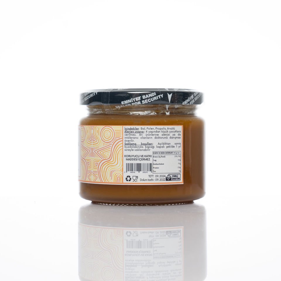 4 Karışımlı Bal (Ham bal, Polen, Propolis, Arısütü) 330 gr