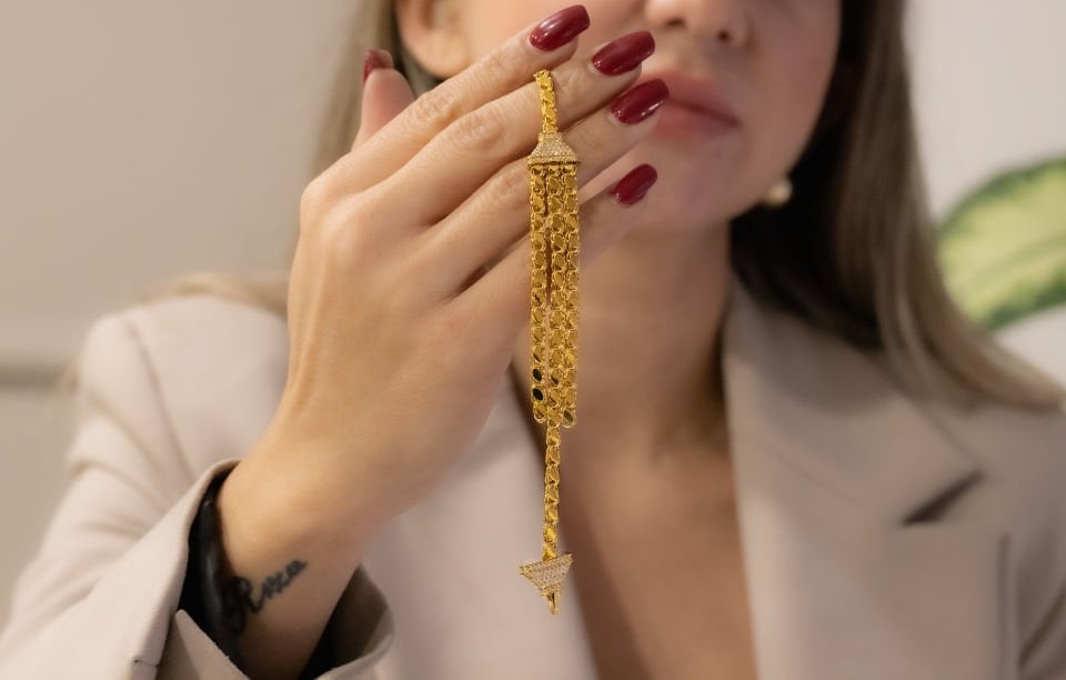 PULLU 3 KAT ALTIN SET
