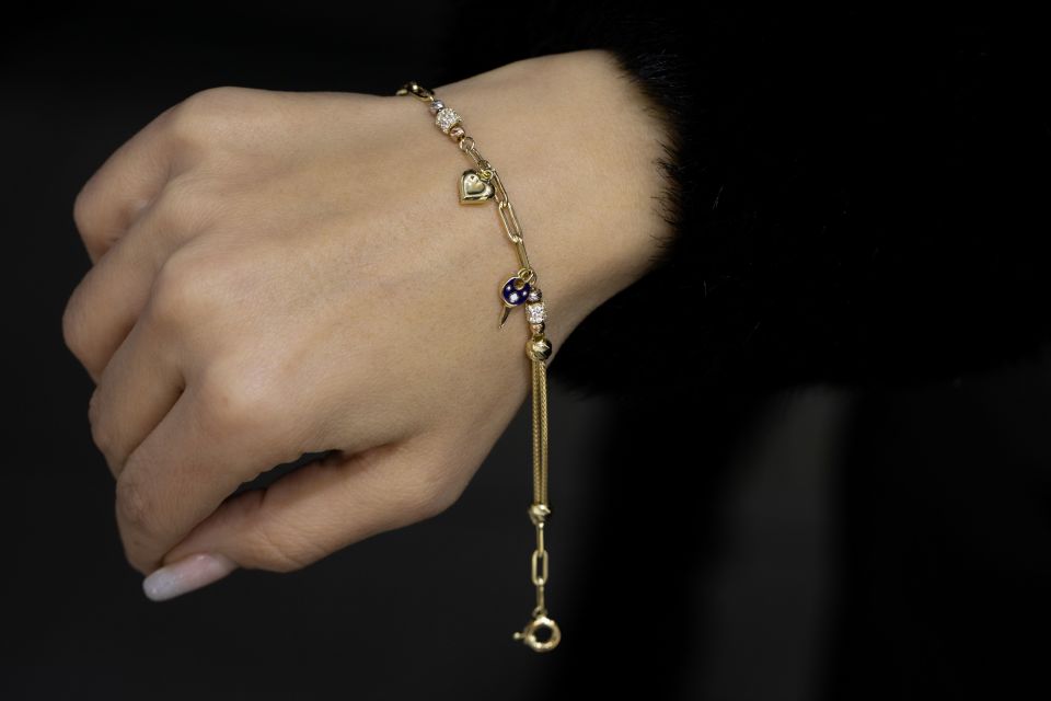 CHARM ALTIN BİLEKLİK