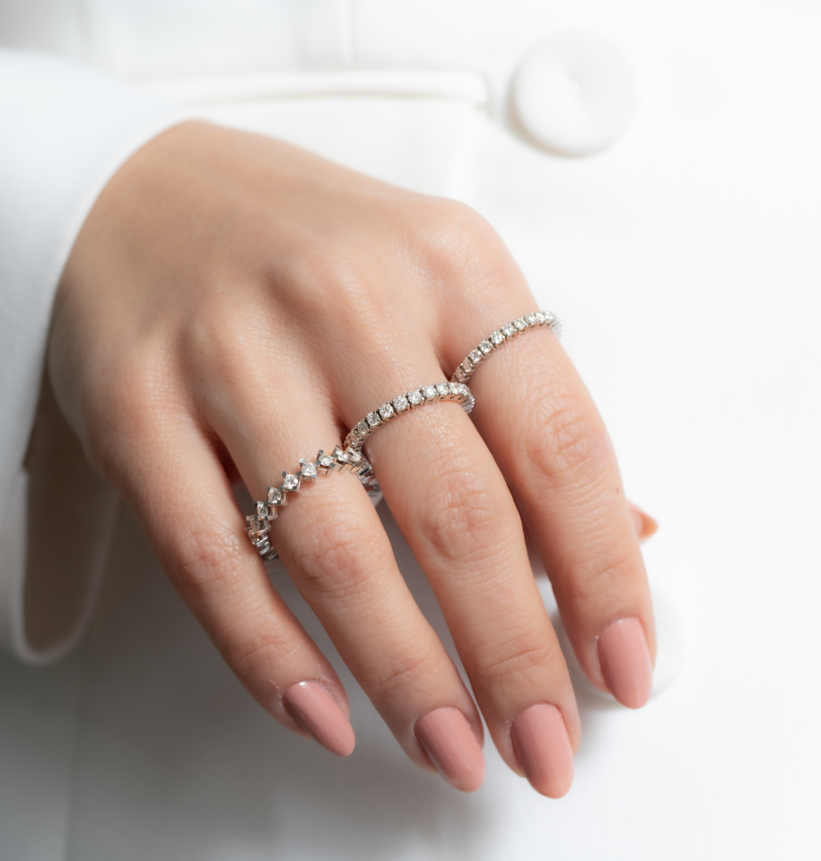 0.96 KARAT TAMTUR PIRLANTA YÜZÜK