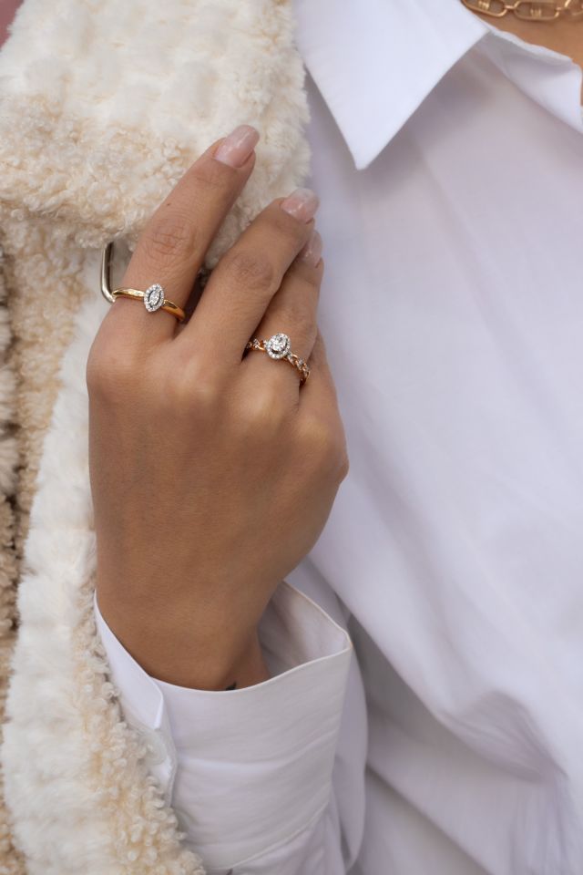 0.22 Karat Rose Trend Yüzük