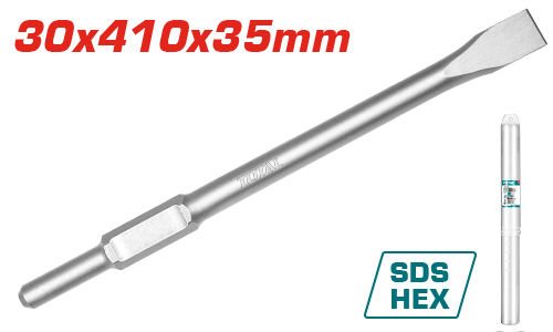 Total Sds Hex Yassı Keski (30x410x35 mm) / TAC1532301