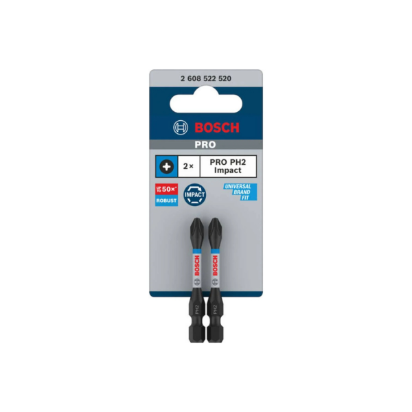 Bosch Pro Impact PH2 55 mm Yıldız Vidalama Ucu 2'li 2608522520