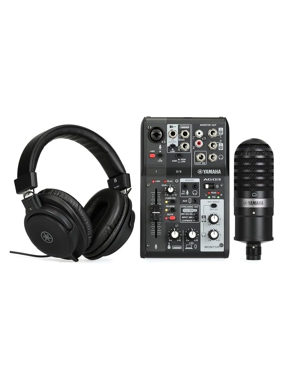 Yamaha AG03MK2 B Lspk Canlı Yayın Paketi