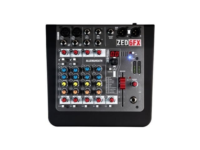 Allen & Heath ZED-6FX - 6 Kanal Efektli Analog Mikser