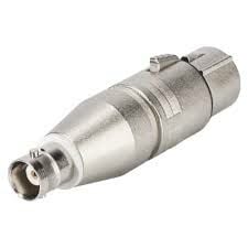 Neutrik NA2FBNC 3 Pin Dişi XLR-BNC Çevirici Adaptör