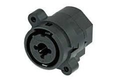 Neutrik NCJ6FI-H-0 Şase Tipi Swichli 3 Pin Dişi 1/4 Stereo Jack