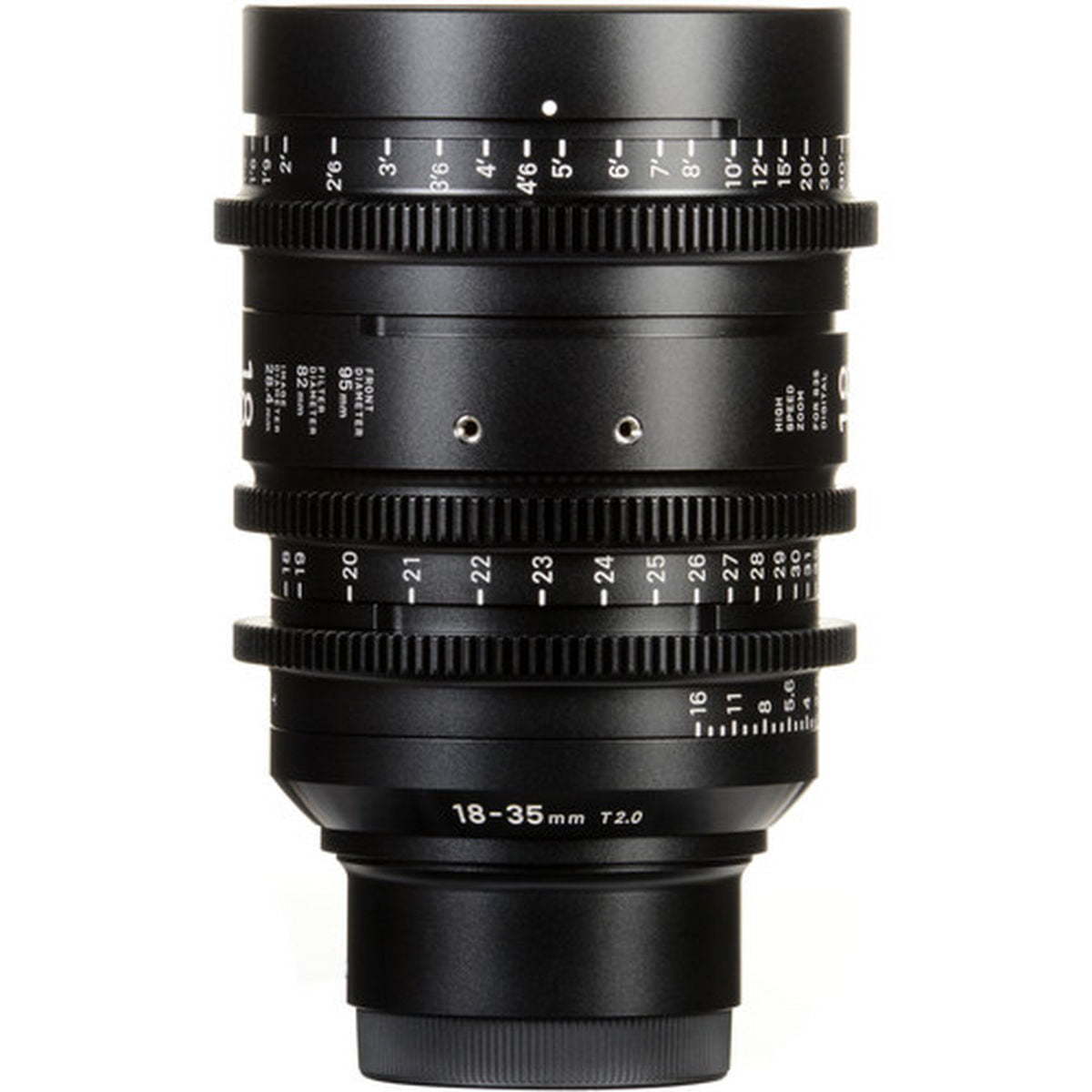 Sigma 18-35mm T2 High Speed Zoom Cine Lens / PL Mount