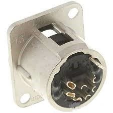 Neutrik NC7MD-L-1 7 Pin Şase Tipi Erkek XLR Konnektör