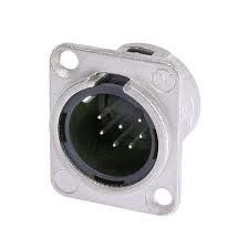 Neutrik NC7MD-L-1 7 Pin Şase Tipi Erkek XLR Konnektör