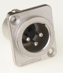 Amphenol AC3MDZ 3 Pin Şase Tipi Erkek XLR Konnektör