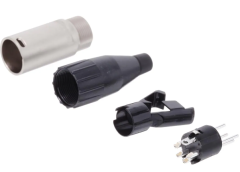 Amphenol AC4M 4 Pin Kablo Tipi Erkek XLR Konnektör