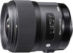 Sigma 35mm F/1.4 DG HSM Art Lens (Canon EF)