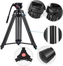 Miliboo MTT601A Profesyonel Alüminyum Tripod