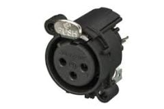 Neutrik NC3FAV1 3 Pin Şase Tipi Dişi XLR Konnektör