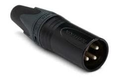 Neutrik NC3MXX-BAG Kablo Tipi 3 Pin Erkek XLR Konnektör