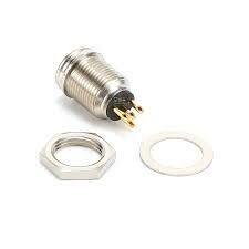 Neutrik Rean RT4MP 4 Pin Şase Tipi Erkek Mini XLR Konnektör