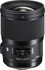 Sigma 28mm F/1.4 DG HSM Art Lens