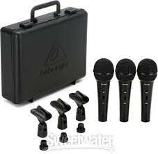 Behringer XM1800S Ultravoice 3'lü Dinamik Mikrofon Seti