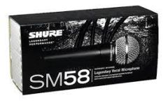 Shure SM58 Kablolu Dinamik Vokal Mikrofonu