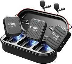 Synco G1 (A2) Pro Kablosuz Stereo Yaka Mikrofonu