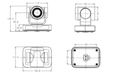 Minrray UV515 Full HD PTZ Kamera