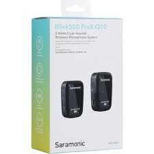 Saramonic BLINK500 ProX Q10 Kablosuz Tekli Yaka Mikrofonu