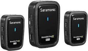 Saramonic Blink500 ProX Q20 Kablosuz İkili Yaka Mikrofonu