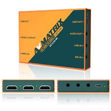 AVMatrix UC1218-4K 4K HDMI to USB 3.1 Type-C Video Capture