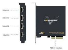 AVMatrix VC42 1080p HDMI PCIE 4 Channel Capture Card