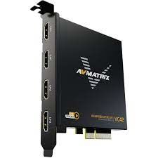 AVMatrix VC42 1080p HDMI PCIE 4 Channel Capture Card