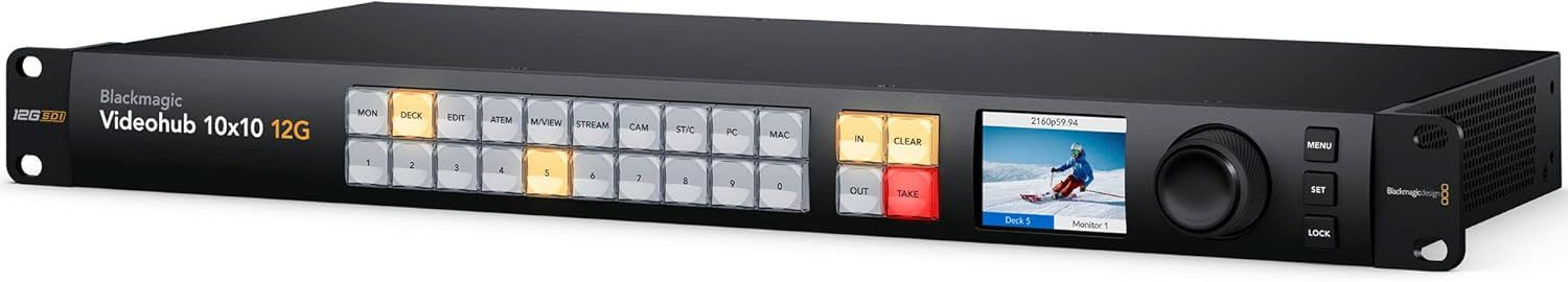 Blackmagic Videohub 10x10 12G