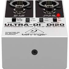 Behringer DI20 Aktif 2 Kanal DI-Box/Splitter