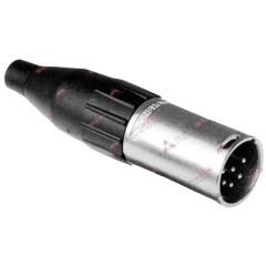 Amphenol AC6AMJ 6 Pin Kablo Tipi Erkek XLR Konnektör