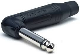 Amphenol ACPM-RB 6,33 mm L Tipi Mono Erkek Çivi Jack
