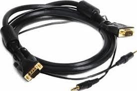 Atlona AT18014L-15 15 M Erkek | Erkek Stereo Sesli Mini VGA Kablosu