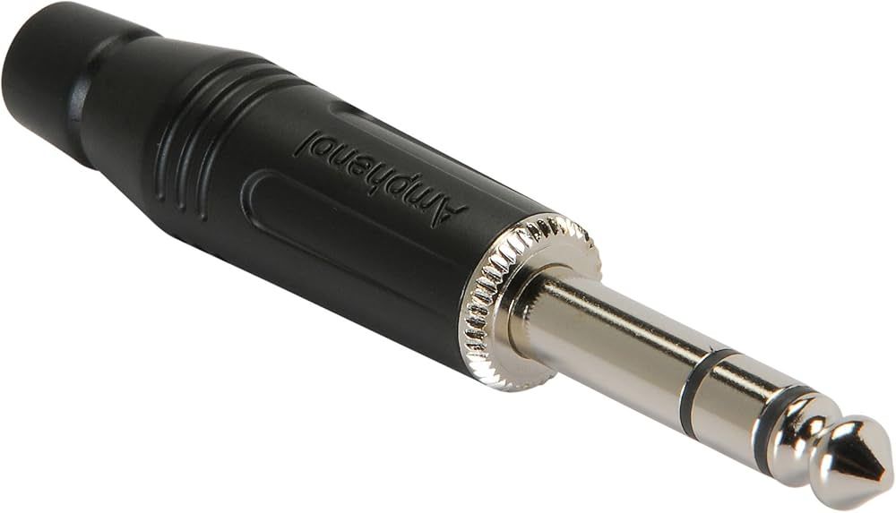 Amphenol ACPS-GB 6.3mm Stereo Erkek Çivi Jack