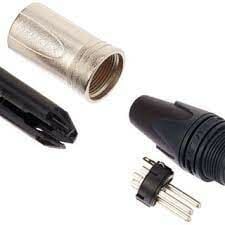 Neutrik NC3MXX 3 Pin Kablo Tipi Erkek XLR Konnektör