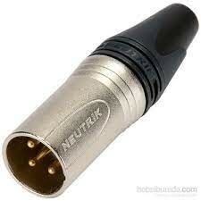 Neutrik NC3MXX 3 Pin Kablo Tipi Erkek XLR Konnektör