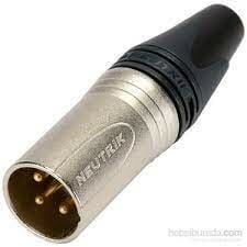 Neutrik NC3MXX 3 Pin Kablo Tipi Erkek XLR Konnektör