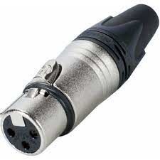 Neutrik NC3FXX 3 Pin Kablo Tipi Dişi XLR Konnektör