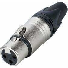 Neutrik NC3FXX 3 Pin Kablo Tipi Dişi XLR Konnektör