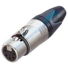 Neutrik NC5FXX Kablo Tipi 5 Pin Dişi XLR Konnektör