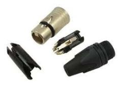 Neutrik NC4FXX 4 Pin Kablo Tipi Dişi XLR Konnektör