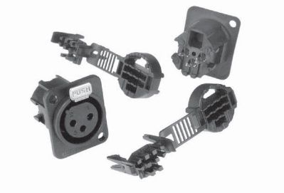 Amphenol AC3FDPIL 3 Pin Şase Tipi Dişi XLR Konnektör