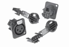 Amphenol AC3FDPIL 3 Pin Şase Tipi Dişi XLR Konnektör