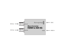 Blackmagic Micro Converter HDMI to SDI 3G